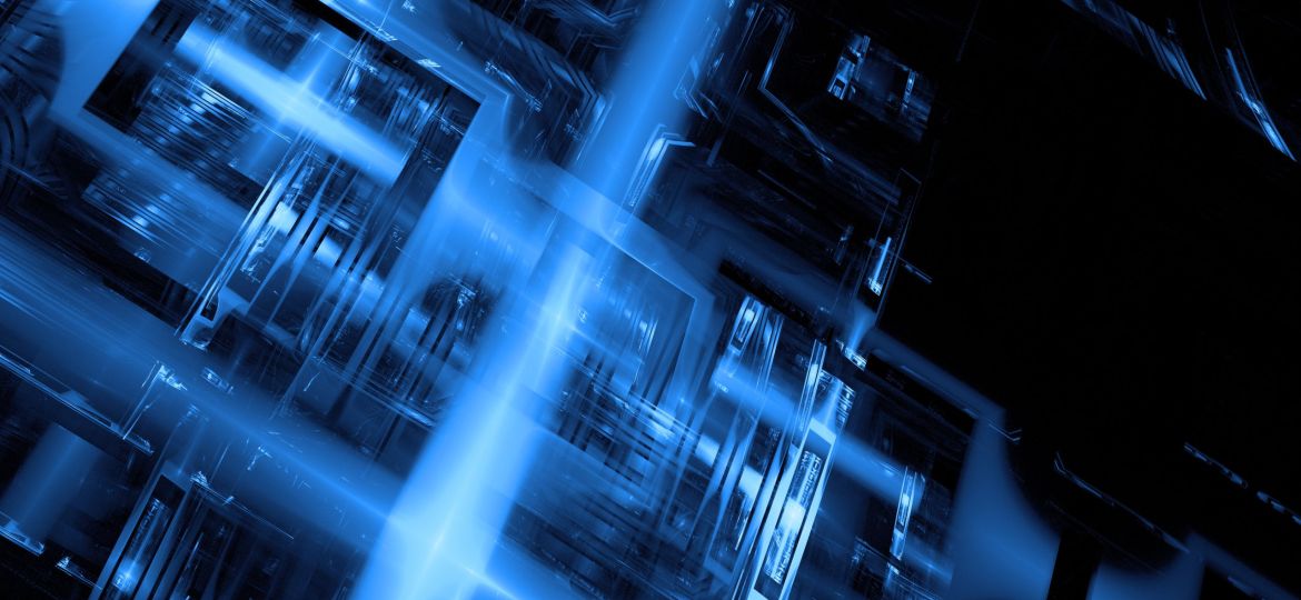 technology blue background wallpaper